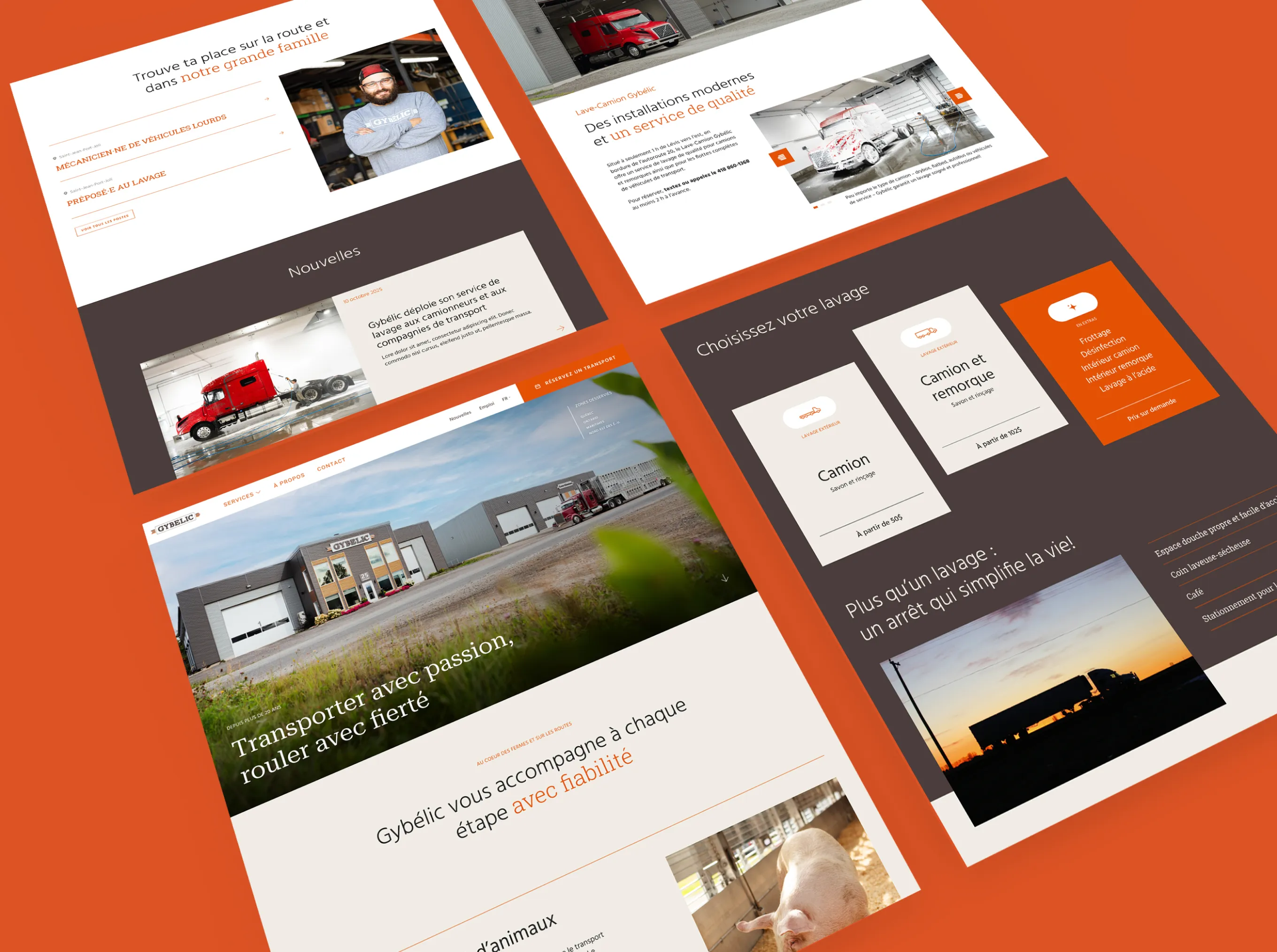 Site web Gybélic
