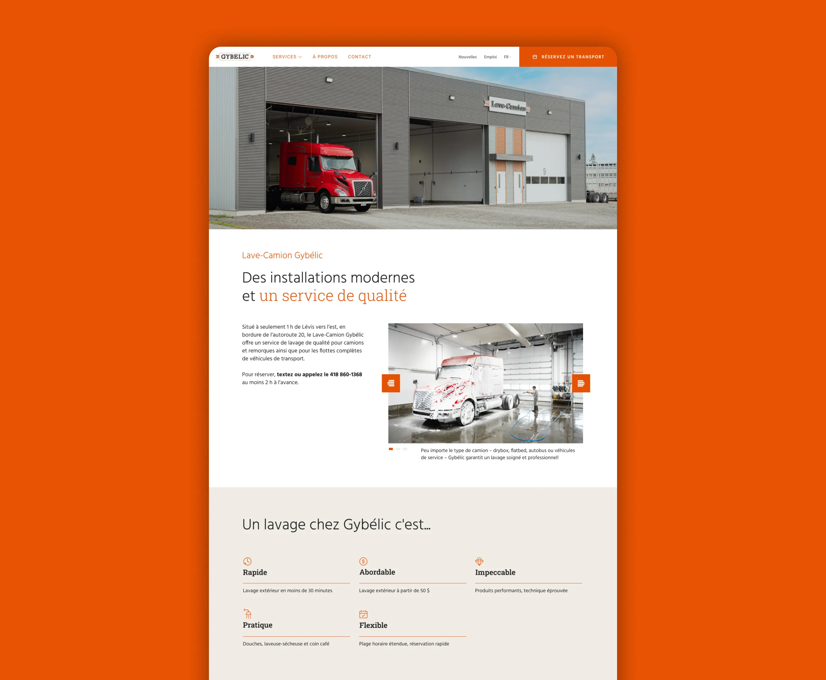 Site web Gybélic
